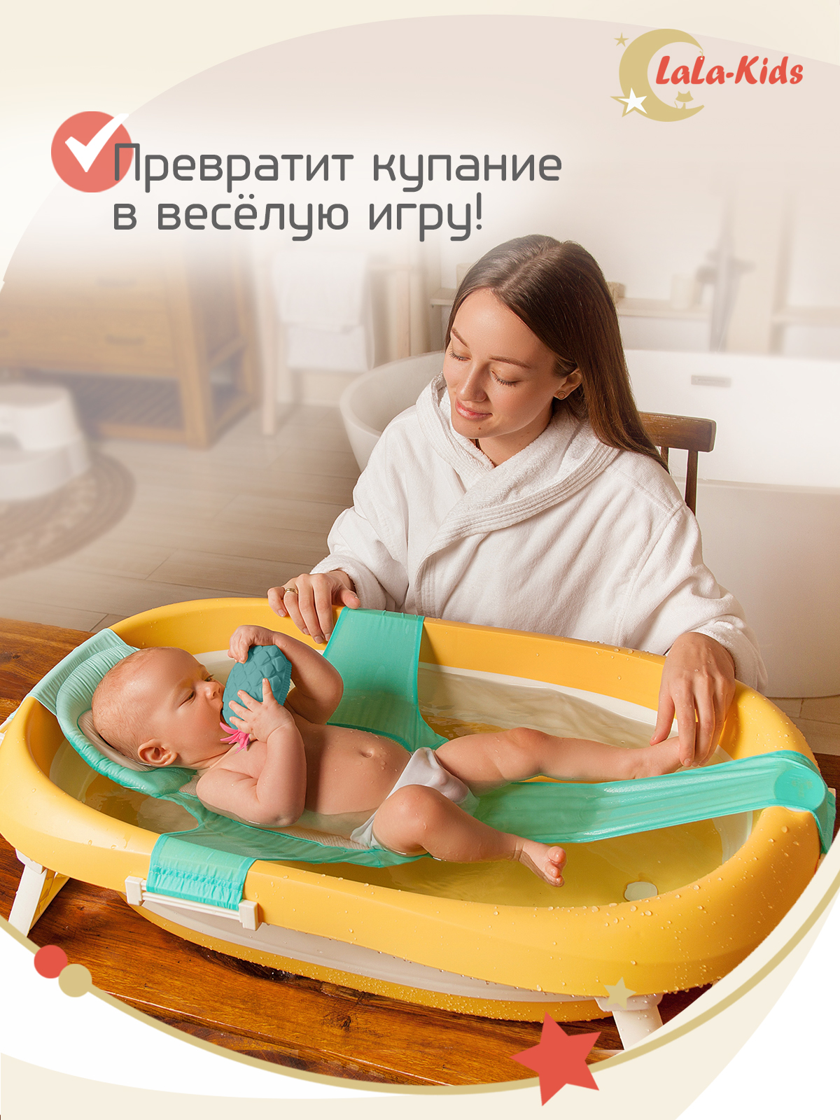 Губка LaLa-Kids Ананас - фото 8