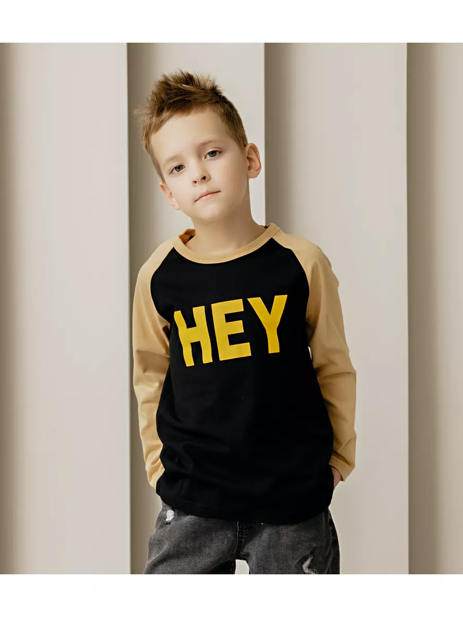 Лонгслив Locality Kids ФТ008/black - фото 7