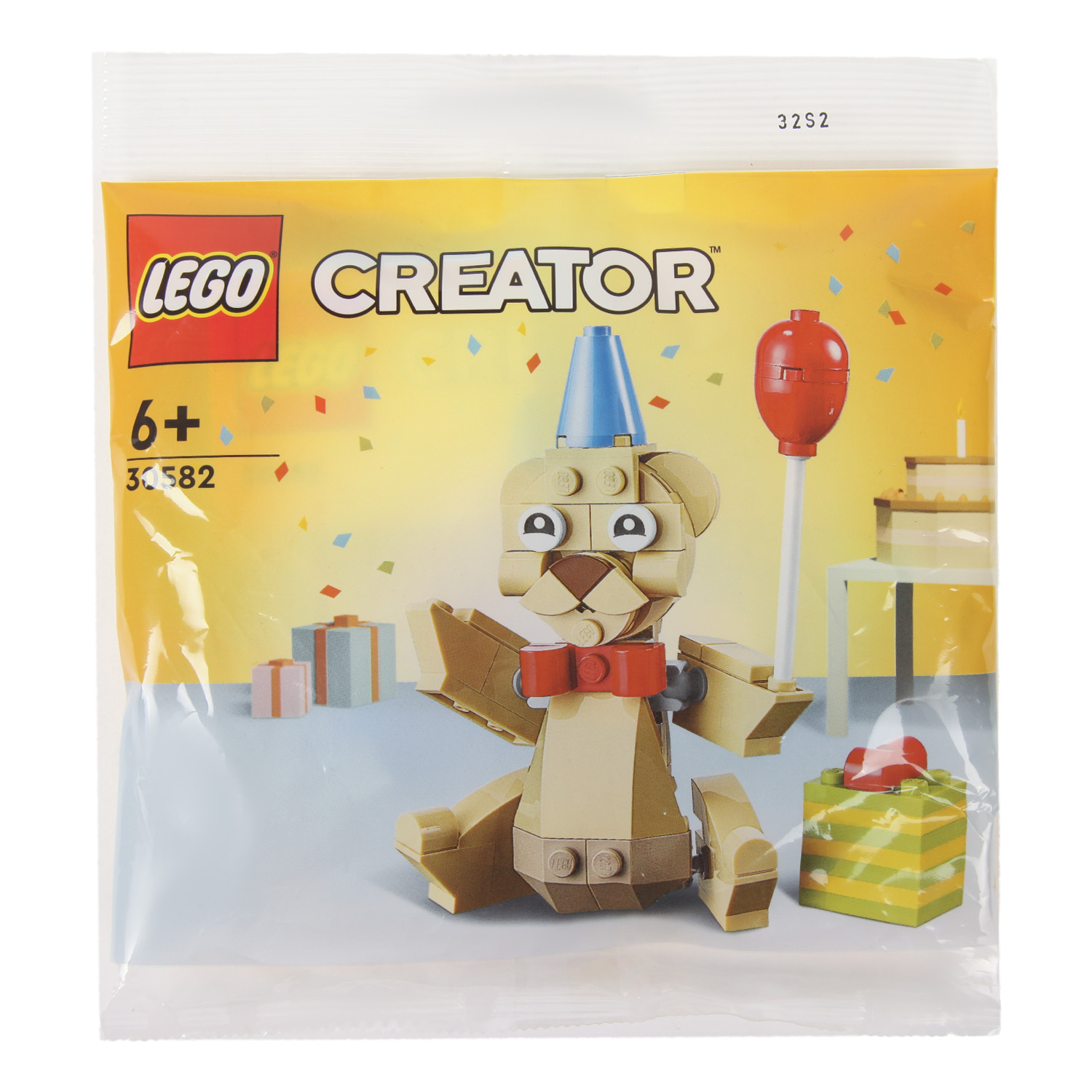 Конструктор LEGO Creator Мишка-именинник 80 дет. - фото 2