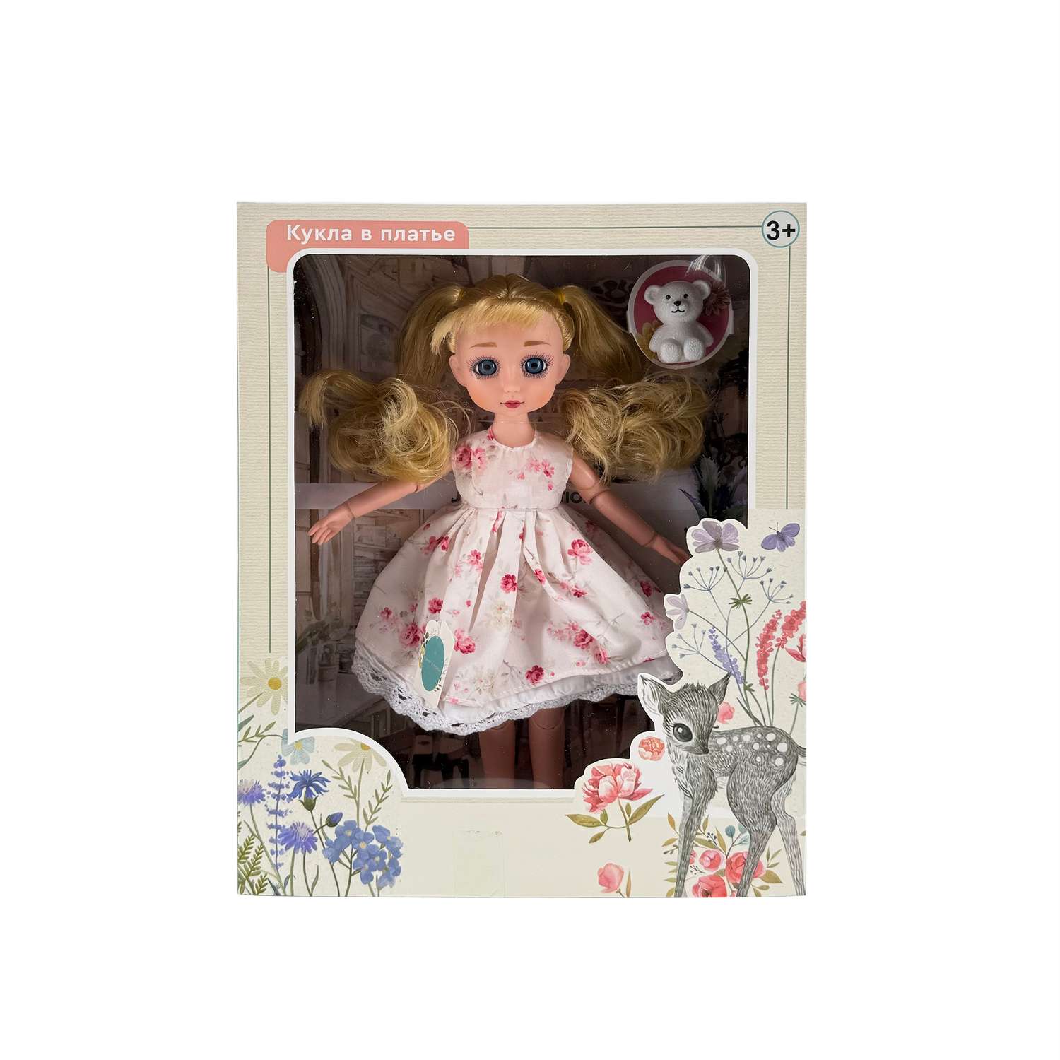 Кукла модельная . в платье в ассортименте - фото 2