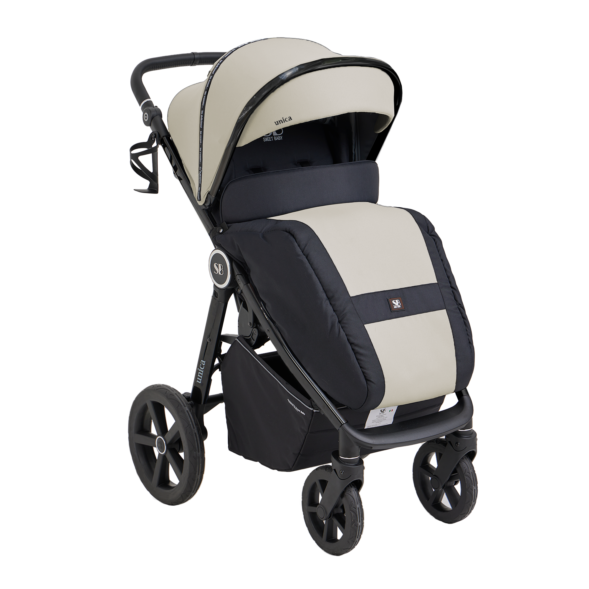 Коляска прогулочная Sweet Baby Unica Olive Green хаки - фото 28