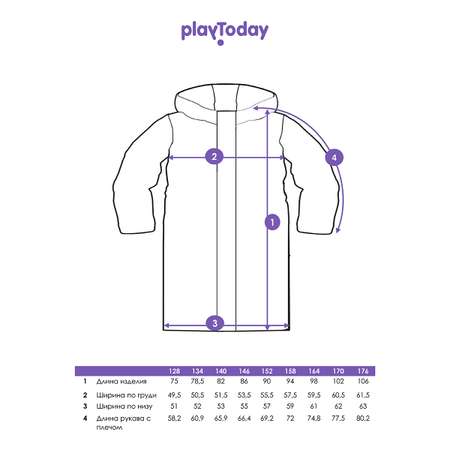Пальто PlayToday