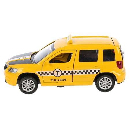 Автомобиль Технопарк Skoda Skoda Yeti желтый