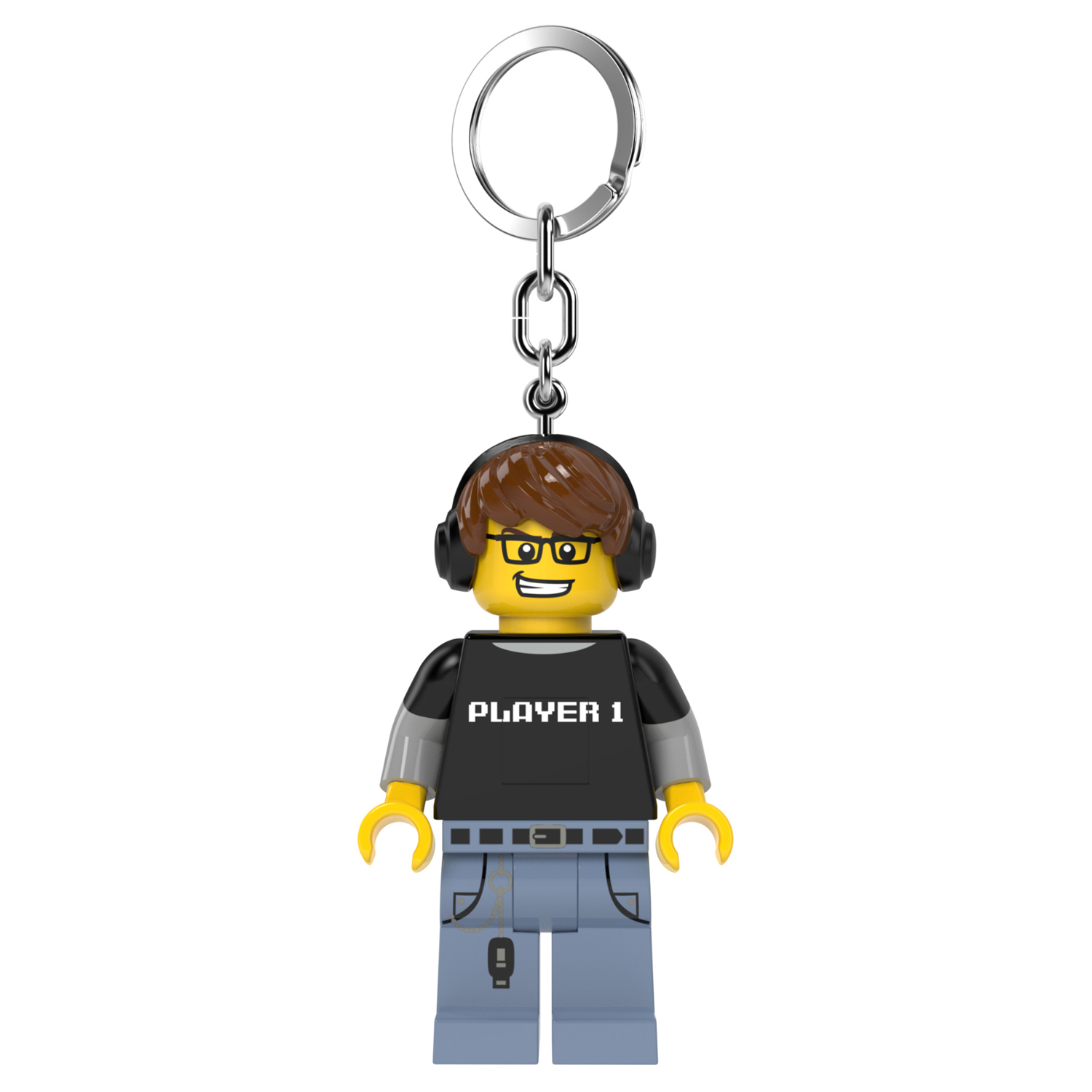 Брелок LEGO Minifigures - Игрок 1 шт. - фото 1