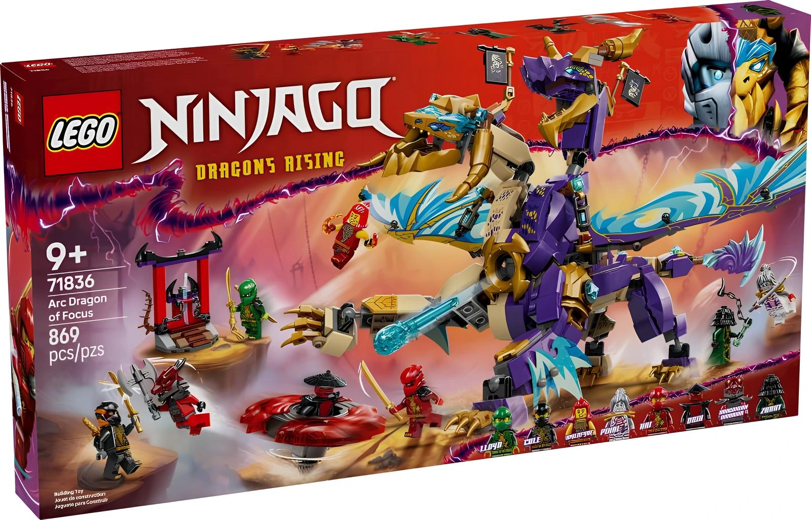Конструктор LEGO NINJAGO 71836 869 дет. - фото 1
