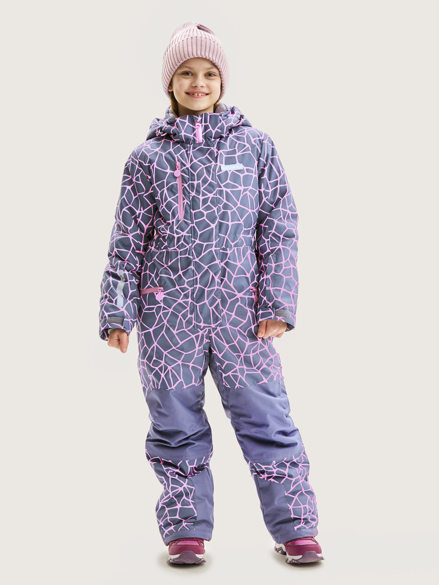 Комбинезон NIKASTYLE 8з2625 розовый/инжир - фото 1