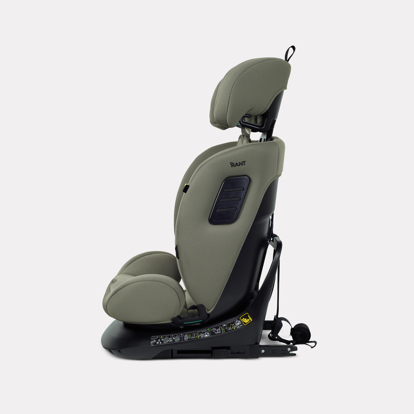 Автокресло Rant Skyline isofix Isofix 0+/1/2/3 (0-36 кг) зеленый - фото 7