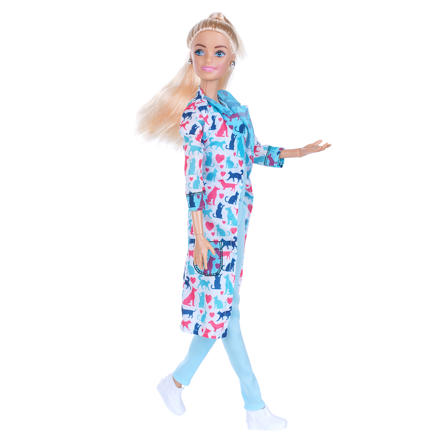 Кукла модельная Карапуз София Ветеринар высота 29 см 411535 - фото 2