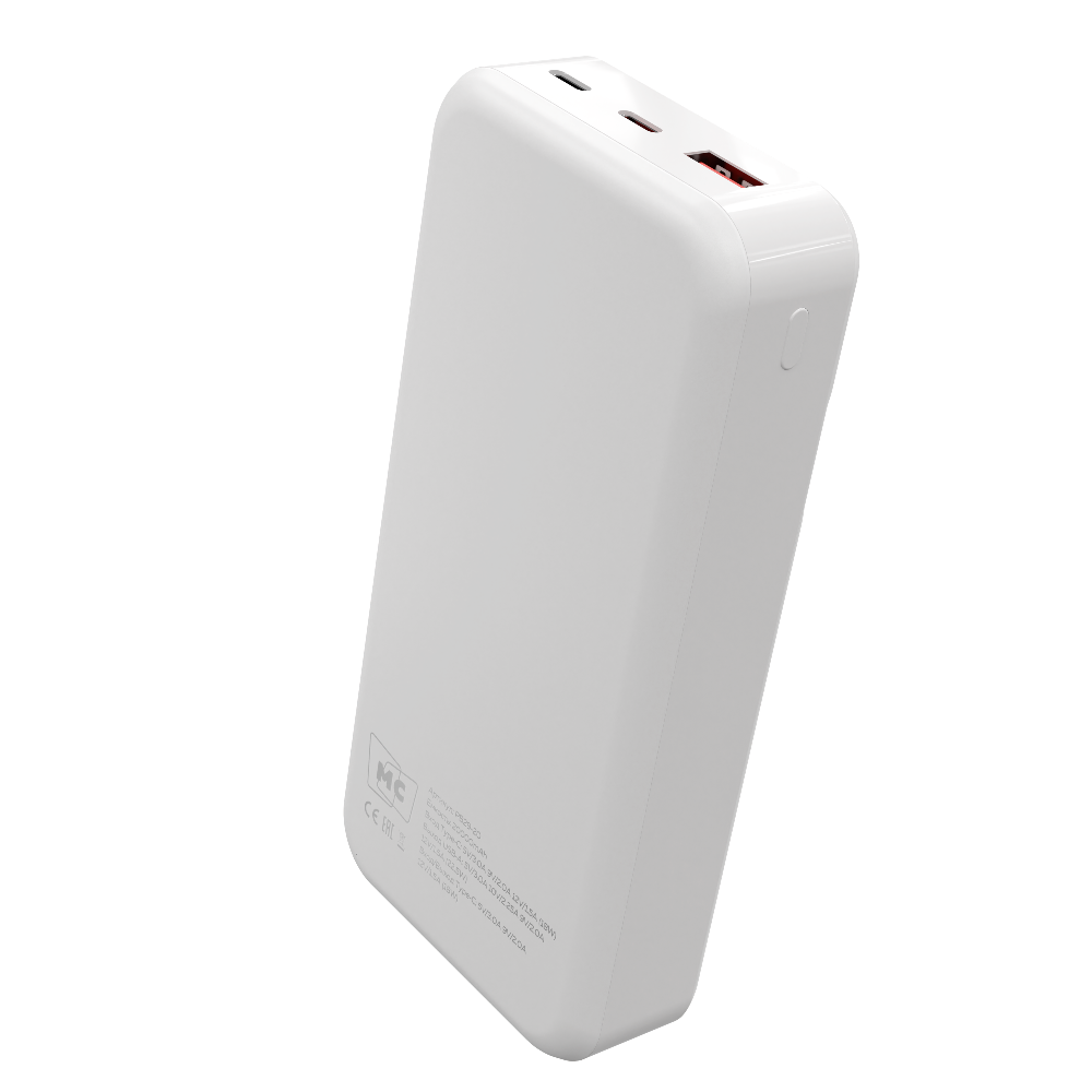 Внешний аккумулятор 20000mAh More Choice PB29-20 White - фото 3