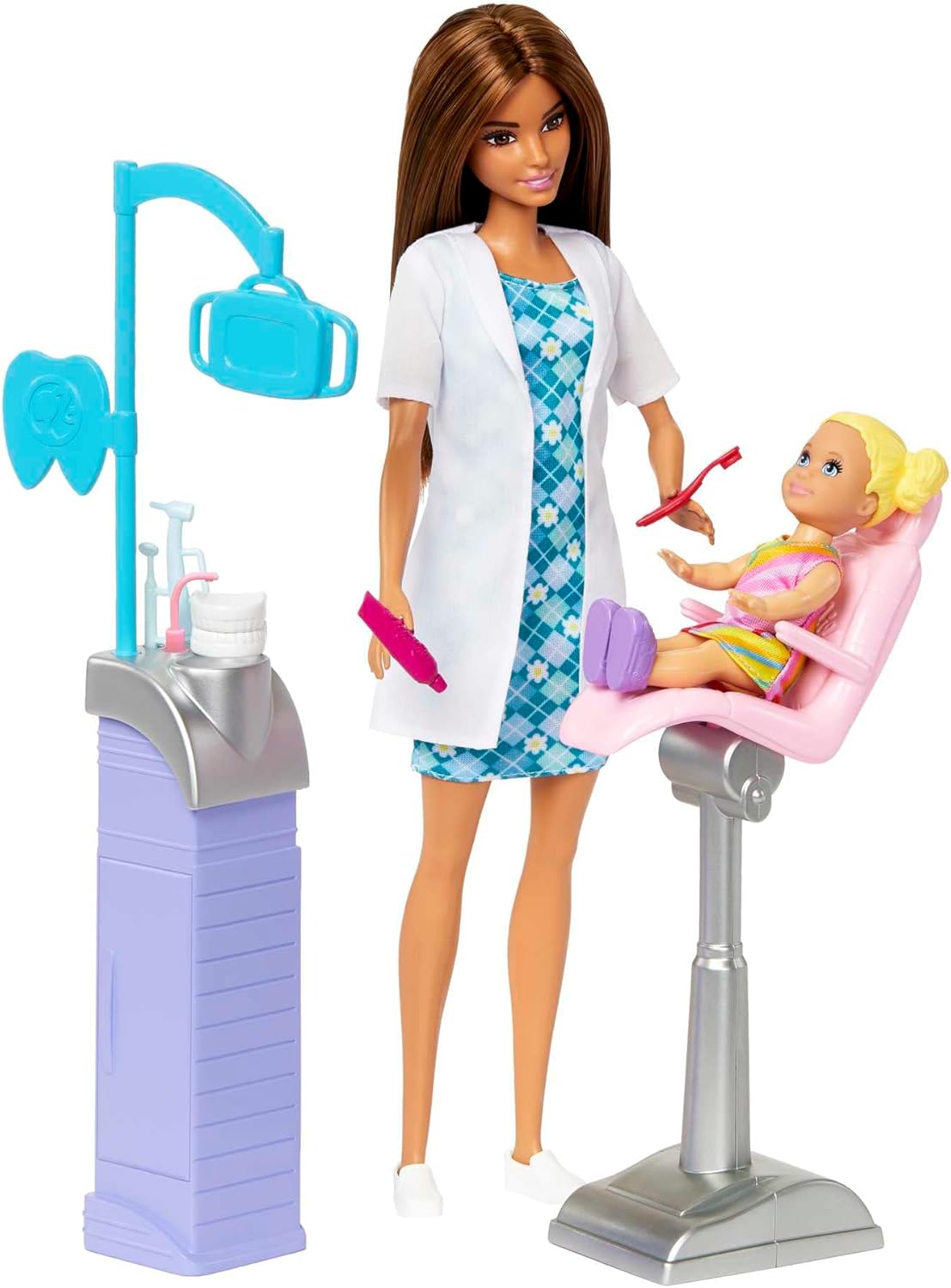 Кукла модельная Barbie Дантист HKT70 - фото 3