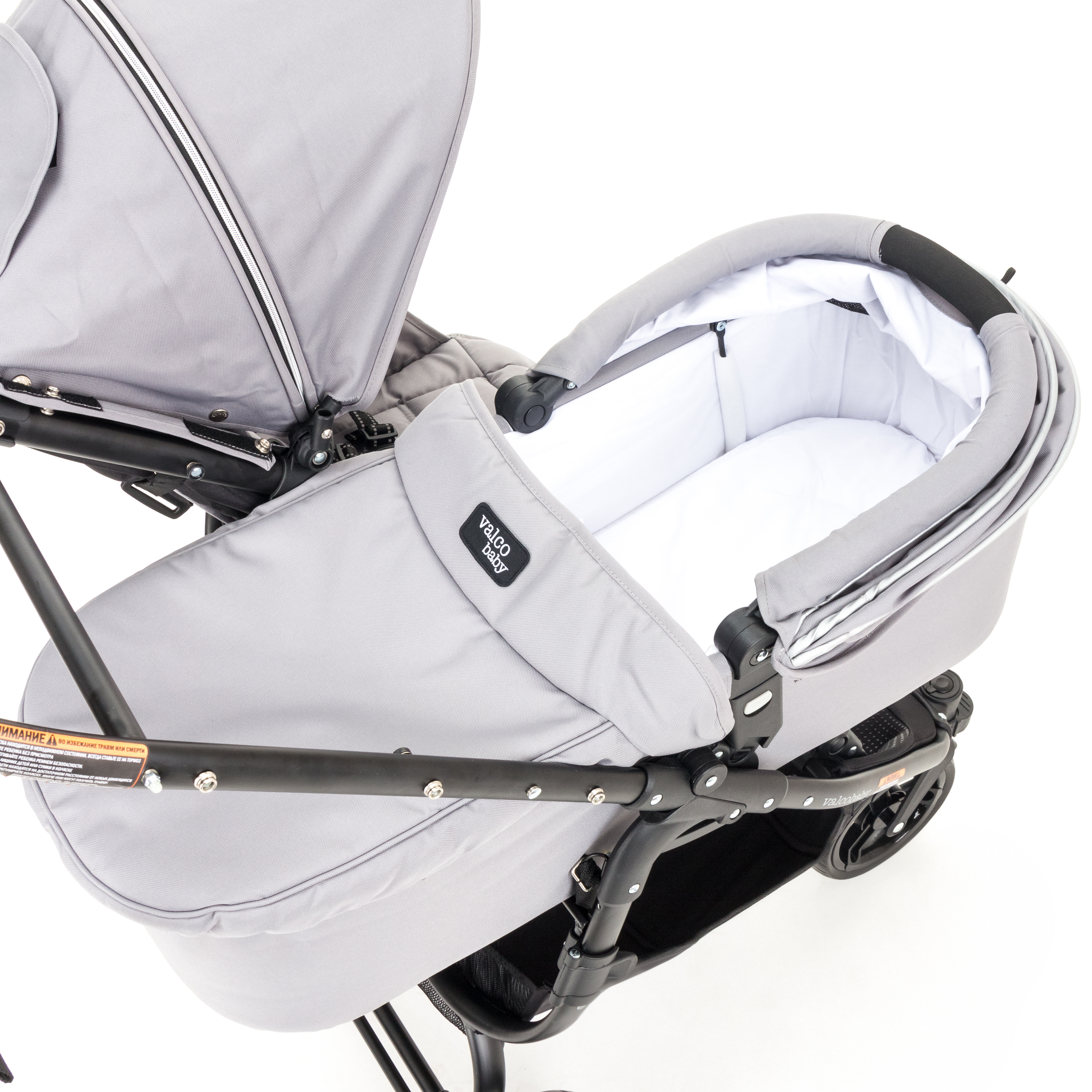 Люлька Valco baby Snap Duo / Cool Grey - фото 5