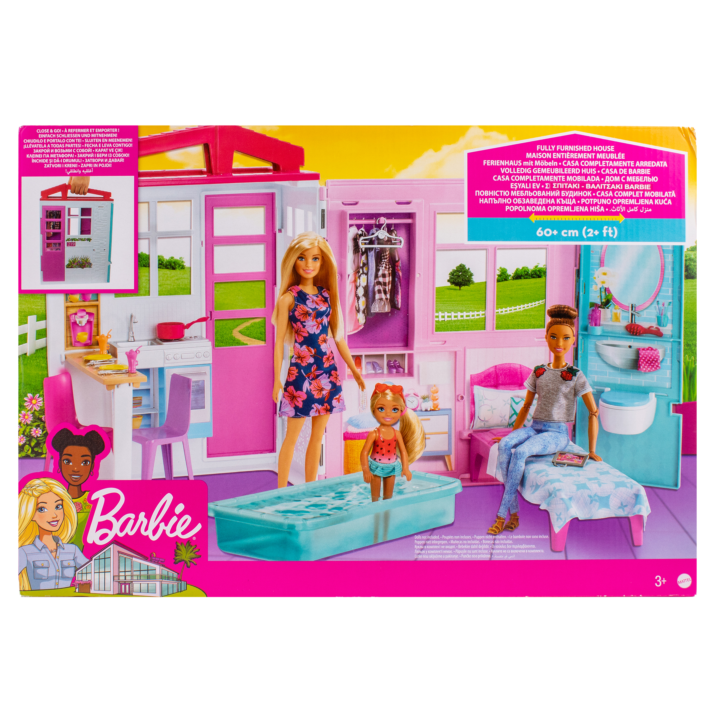 Домик для кукол Barbie 45 см FXG54 - фото 19