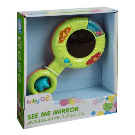Игрушка BabyGo погремушка Музыкальное зеркальце