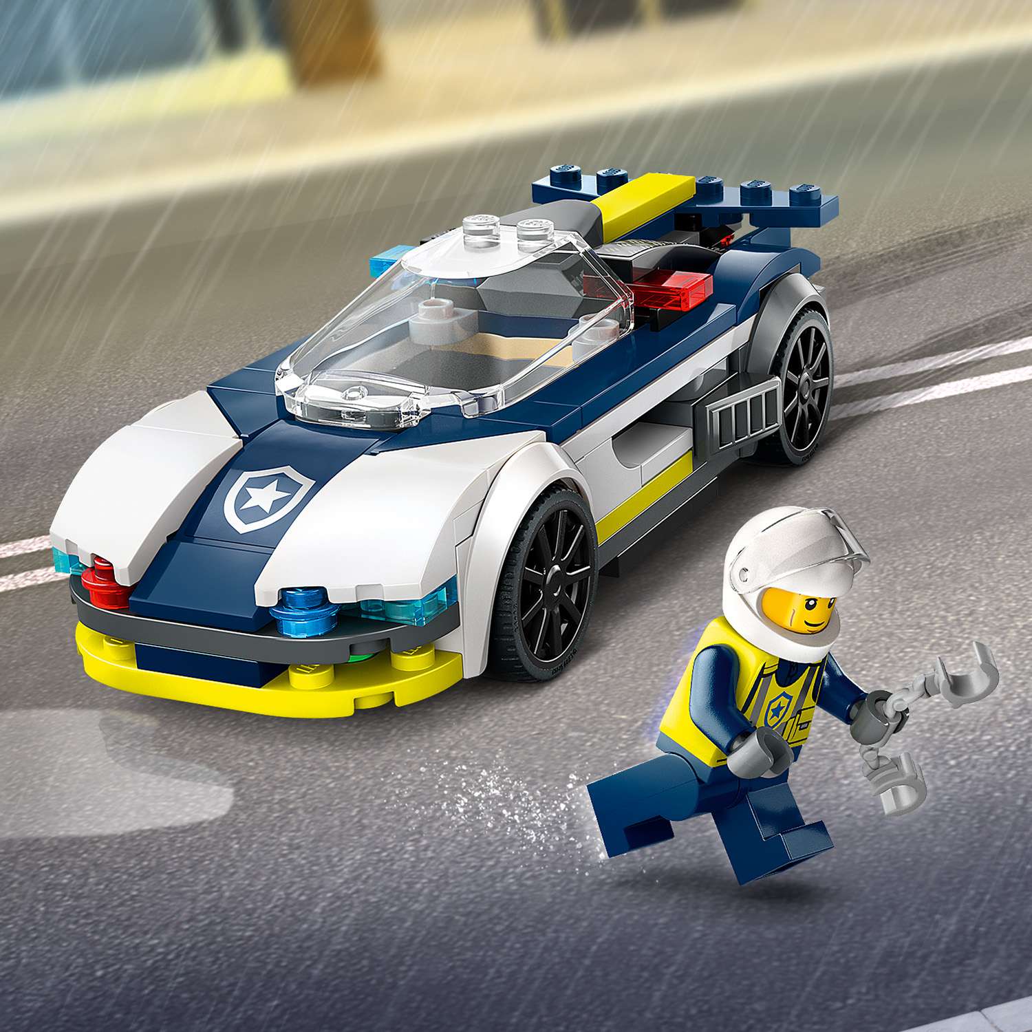 Конструктор LEGO City PoliceCar and MuscleCar Chase 213 дет. - фото 8