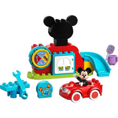 Конструктор LEGO DUPLO Дом и машина Микки Мауса блочный