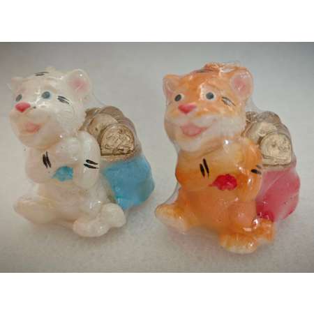 Свеча \"Тигренок с мешком\"