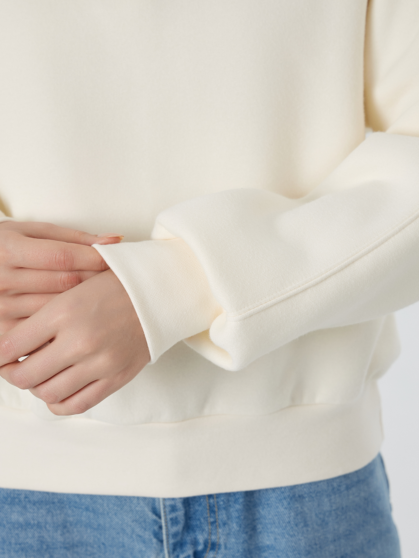 Свитшот Mark Formelle (Марк Формэль) 122738/молочный - фото 6