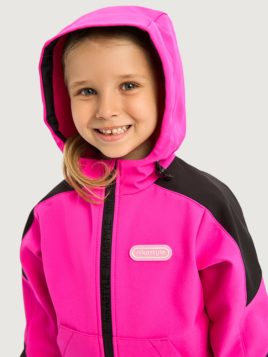 Комбинезон NIKASTYLE 8л15026 фуксия/черный - фото 4