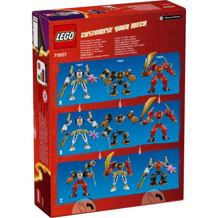 Конструктор LEGO NINJAGO Soras Elemental Tech Mech блочный
