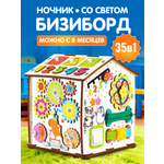 Игрушка tinimini бизиборд Капибара