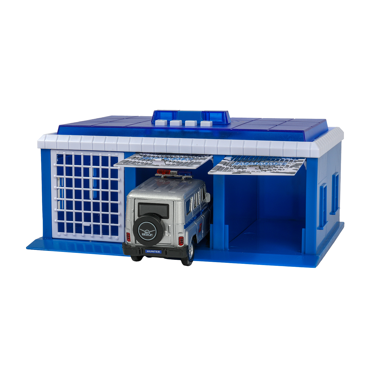 Полицейская машина Технопарк УАЗ 392255 - фото 4