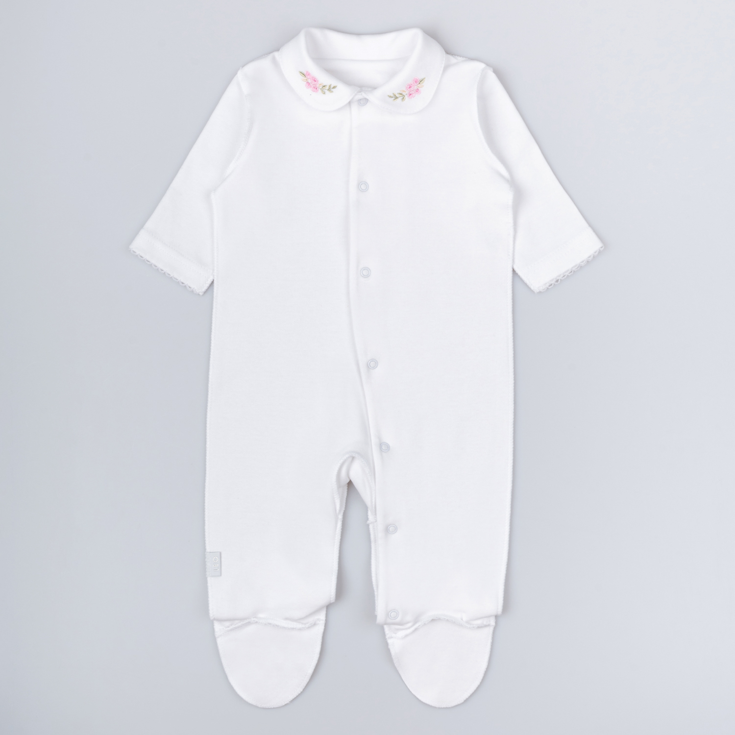 Комбинезон и кофточка LEO 1597-0_розовый/белый - фото 9