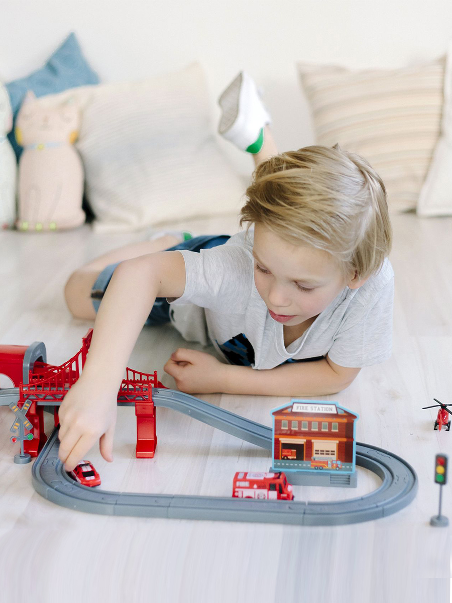 Набор железнодорожный Givito G201-007 - фото 3