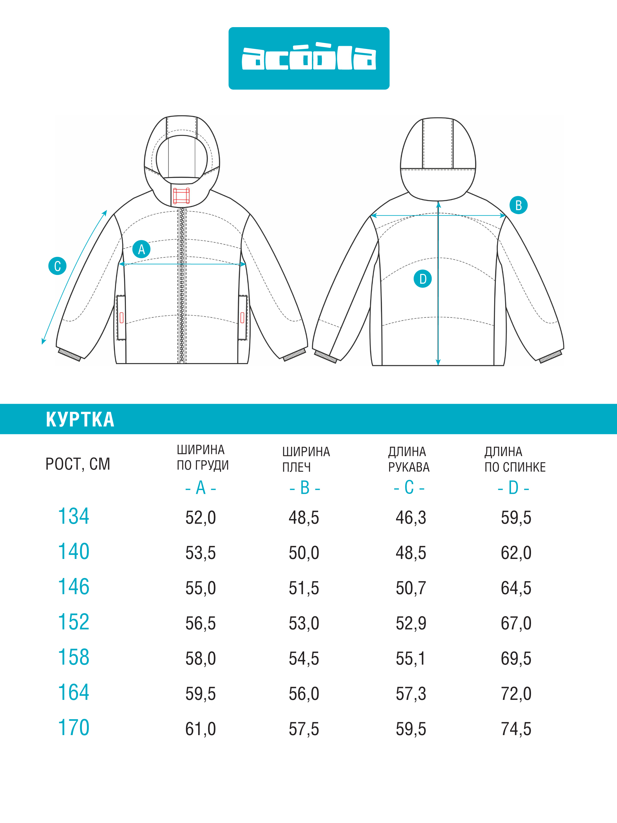 Куртка Acoola 20110650036_0092559 - фото 10