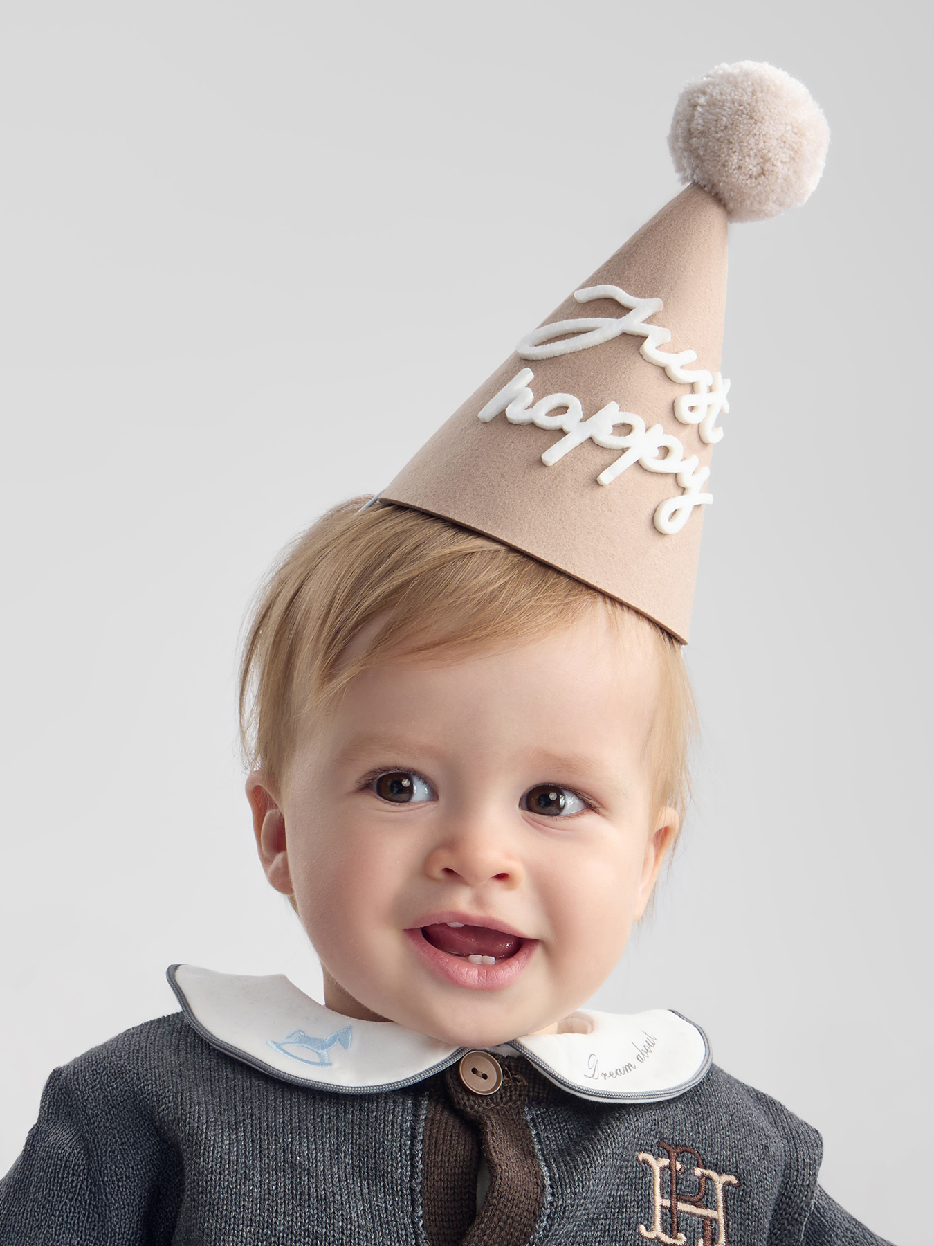 Колпак Happy Baby 89167-0_beige - фото 2