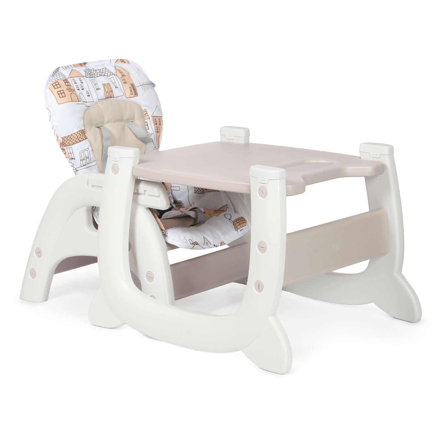 Стульчик для кормления Babyton Beige 2 в 1 - фото 11