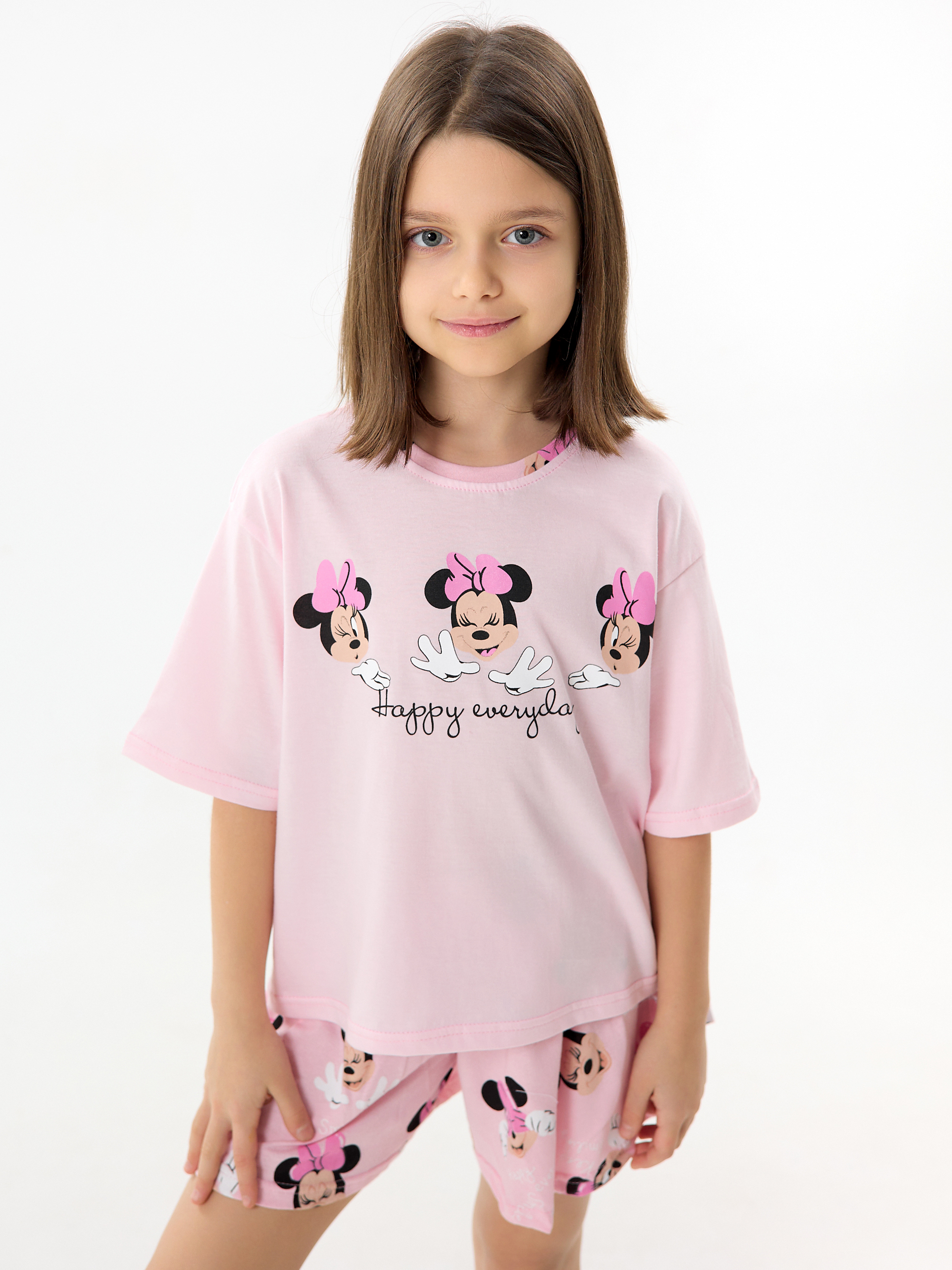 Пижама YAXX 003--Пижама микки/розовый - фото 2