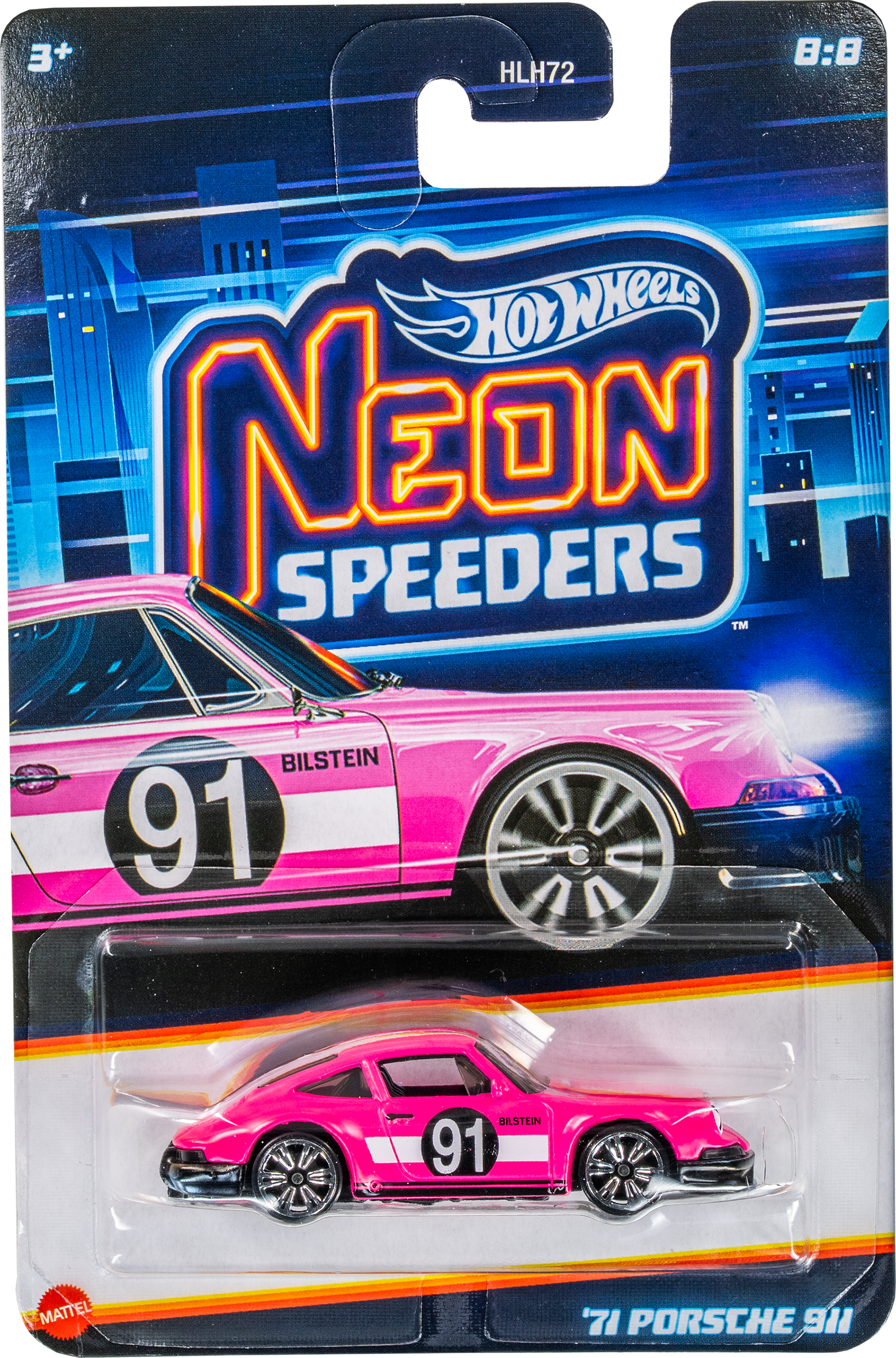 Автомобиль Hot Wheels Porsche 911 1:64 HLH72-JKY00 - фото 1