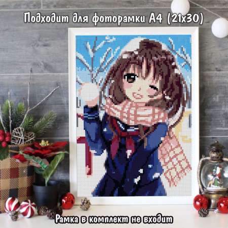 Алмазная мозаика Милато Хиёри Сакура