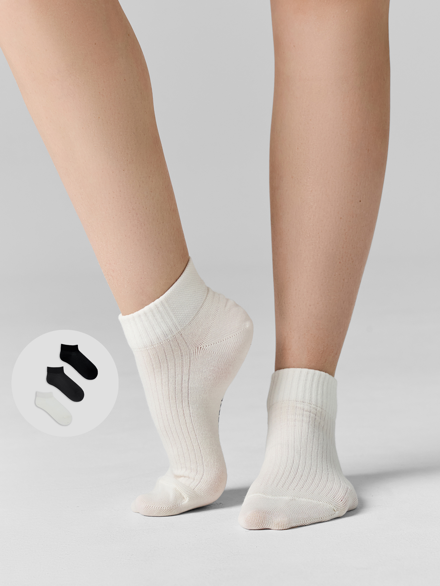 Изображение товара Носки Mark Formelle Базовые носки в рубчик для женщин