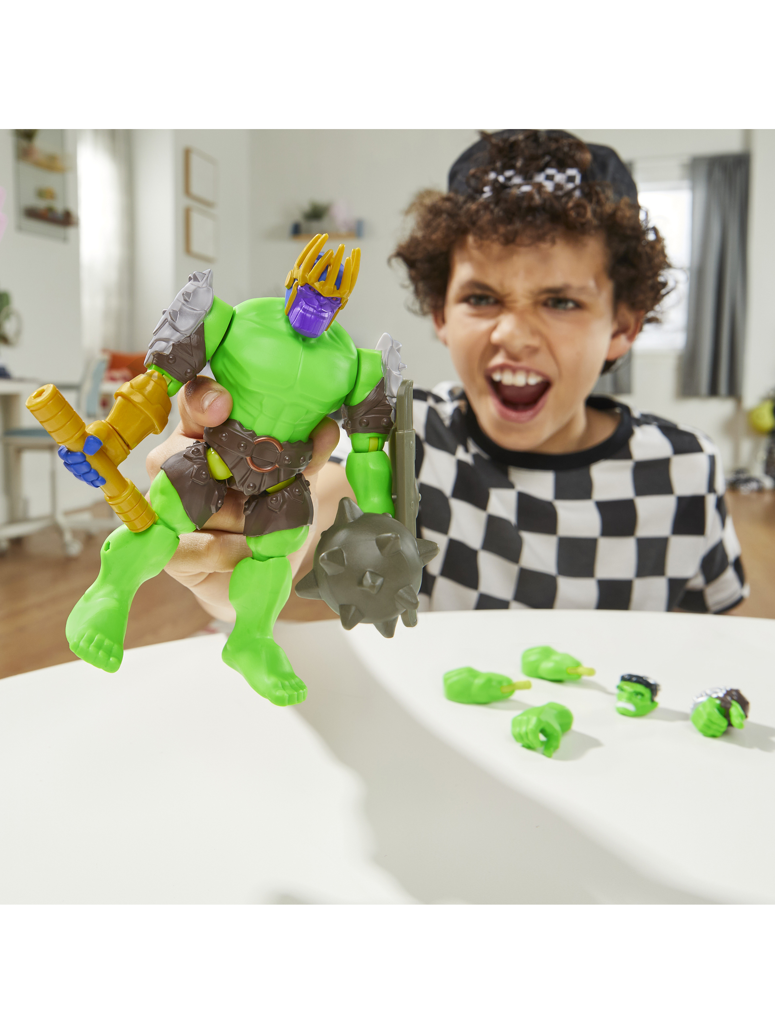 Фигурка Hasbro Делюкс MixMashers Hulk - фото 13