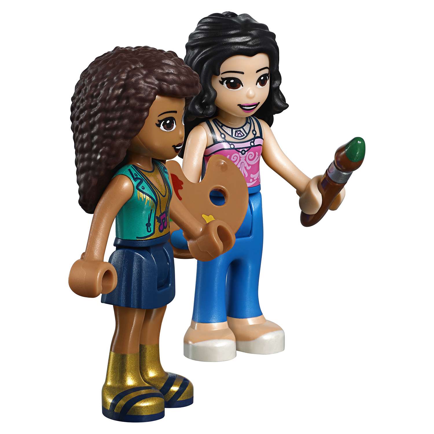 Конструктор LEGO Friends Художественная студия Эммы блочный - фото 18