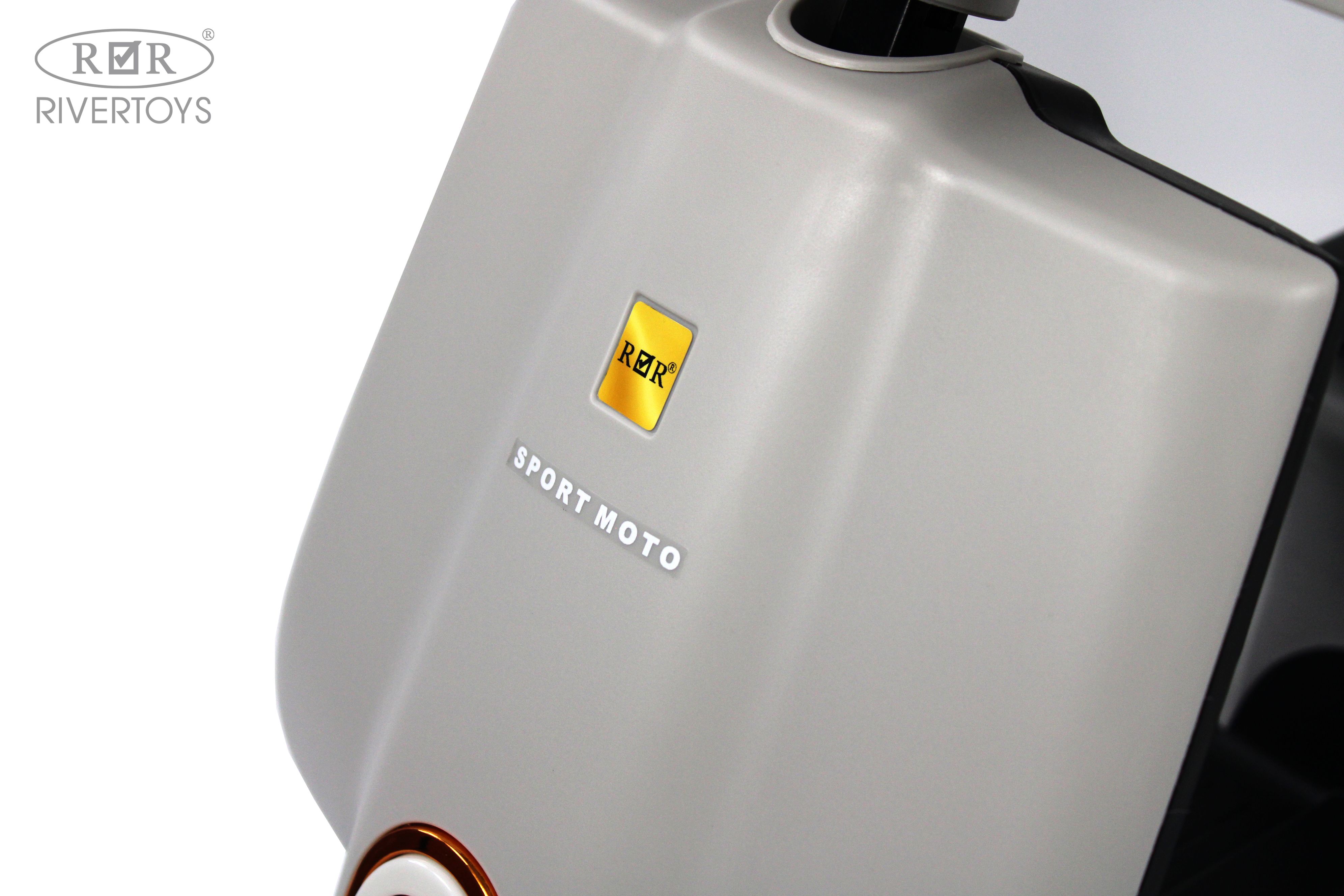 Электромобиль RIVERTOYS K444PX-GRAY - фото 10