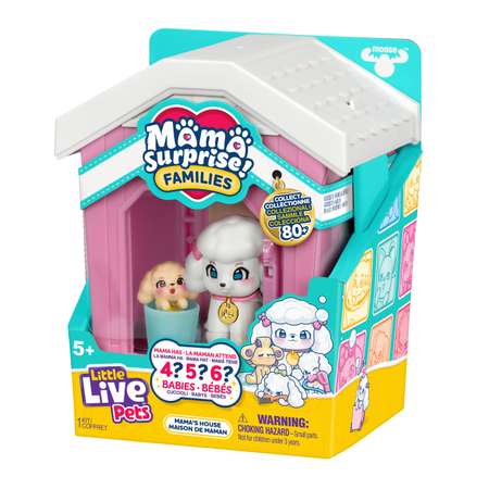 Игровой набор Moose cемья собачек в домике