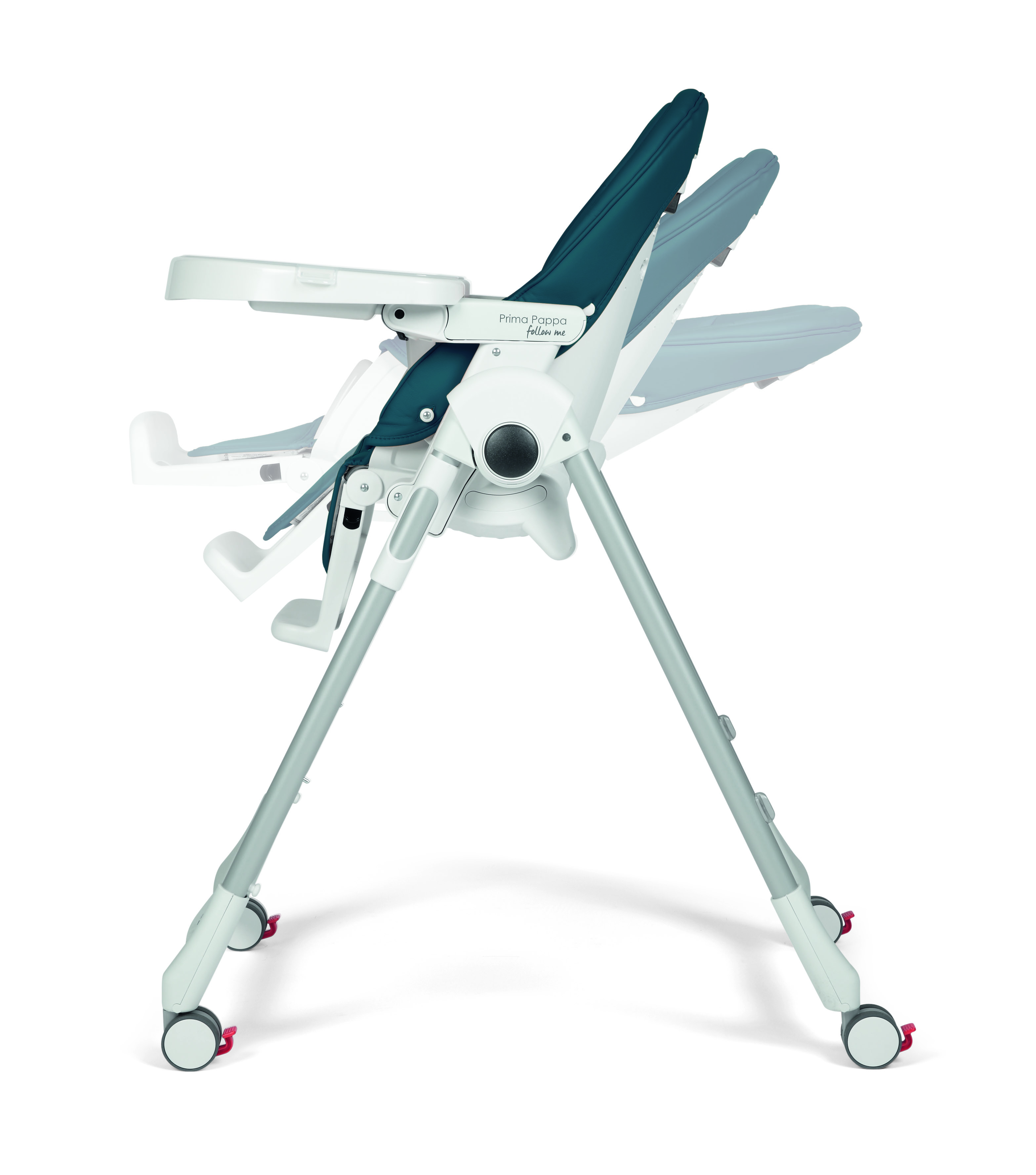 Стульчик для кормления Peg-Perego Prima Pappa Follow Me Plus синий - фото 21