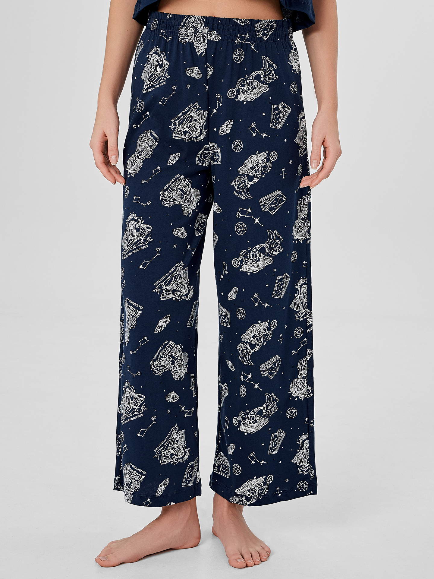 Пижама Mark Formelle (Марк Формэль) 592444/т.синий +таро на синем - фото 5