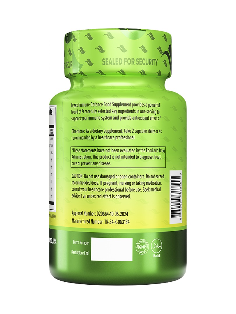 Комплекс для иммунитета 9 в 1 ORZAX Immune Defense 60 капсул - фото 2