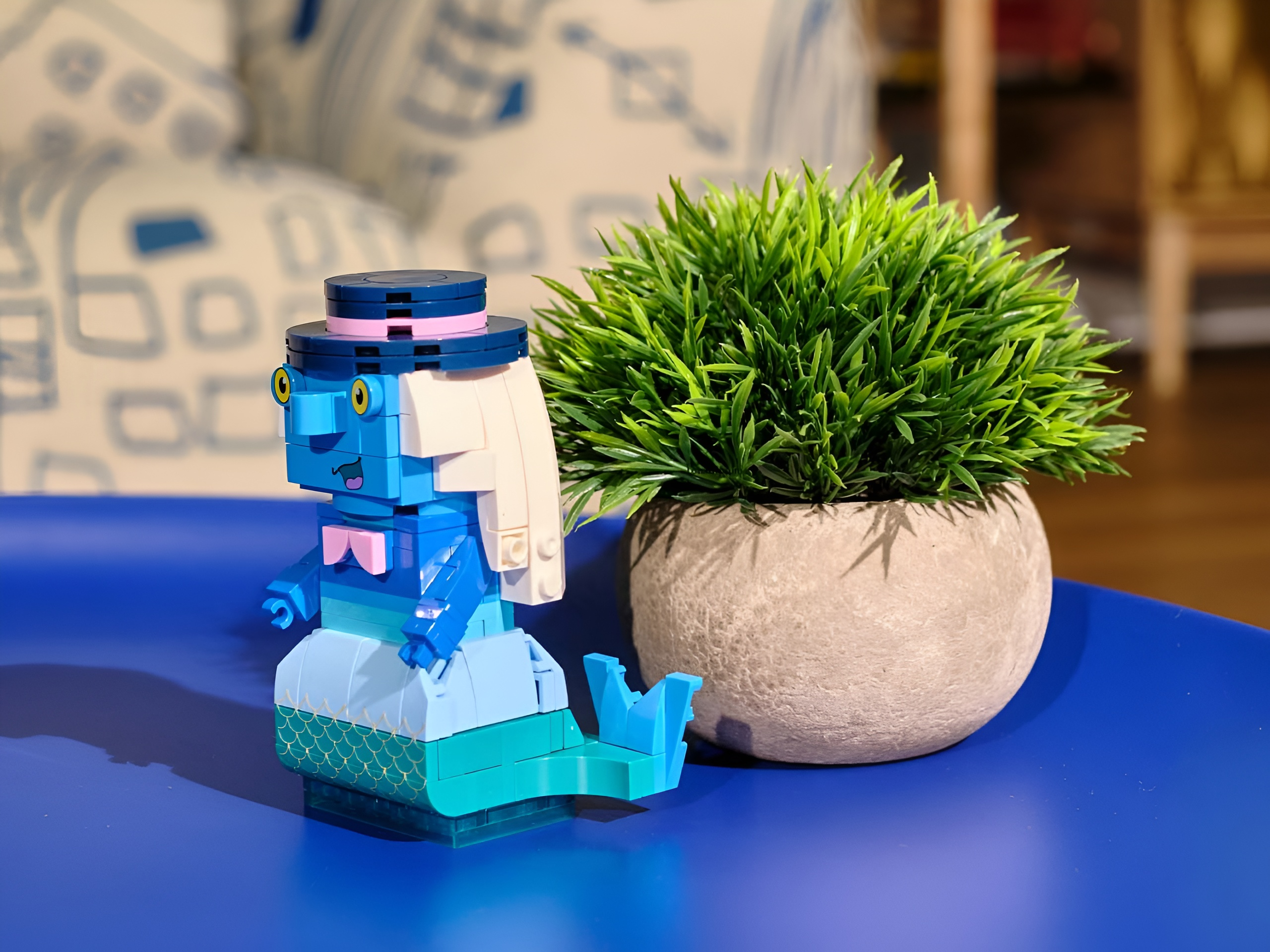 Конструктор brick labs Конструктор Водяной из мини-блоков 155 дет. - фото 4