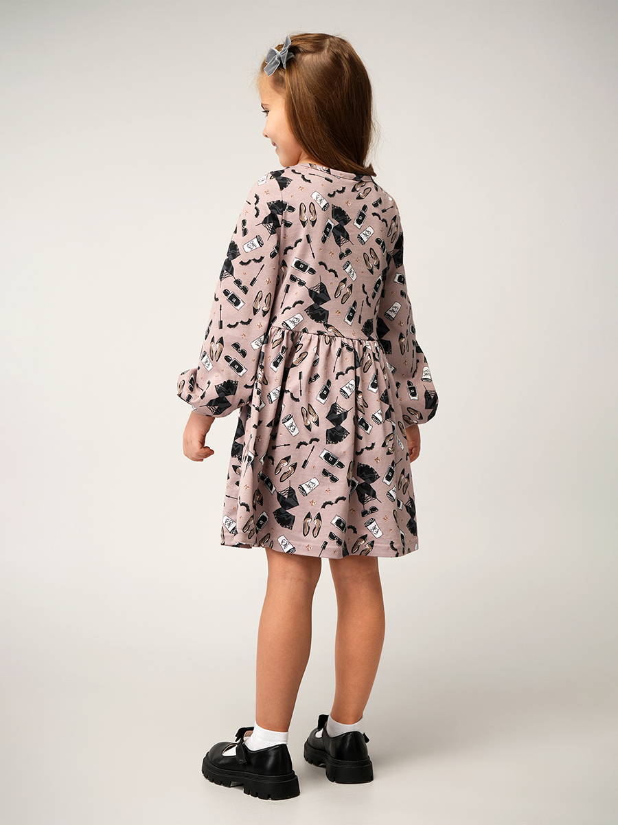 Платье HappyFox HF0270SPстиль.кофейный - фото 6