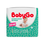 Пелёнки одноразовые BabyGo 40х60 см 10 шт.