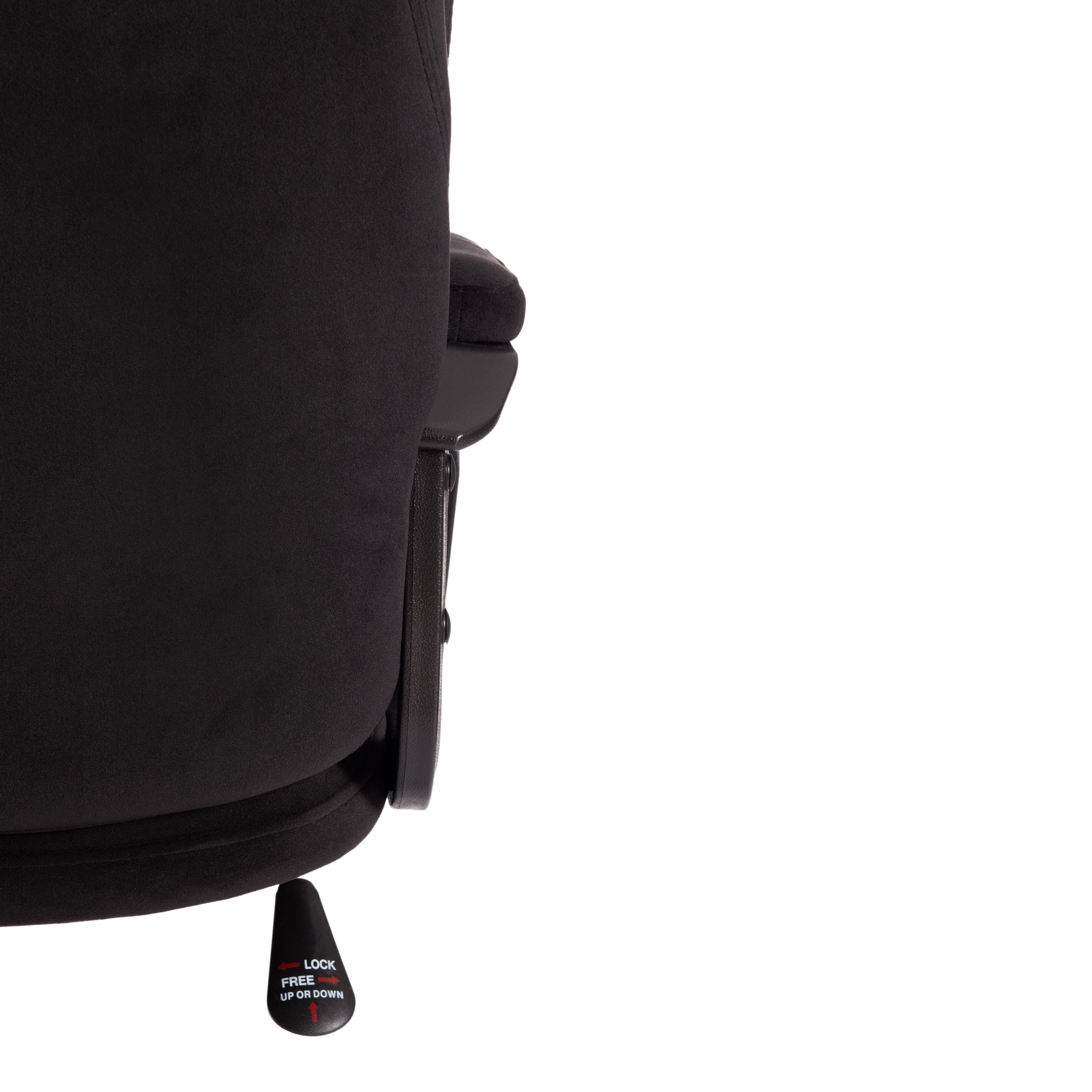 Компьютерное кресло TETCHAIR Комфорт Лт флок черный - фото 14