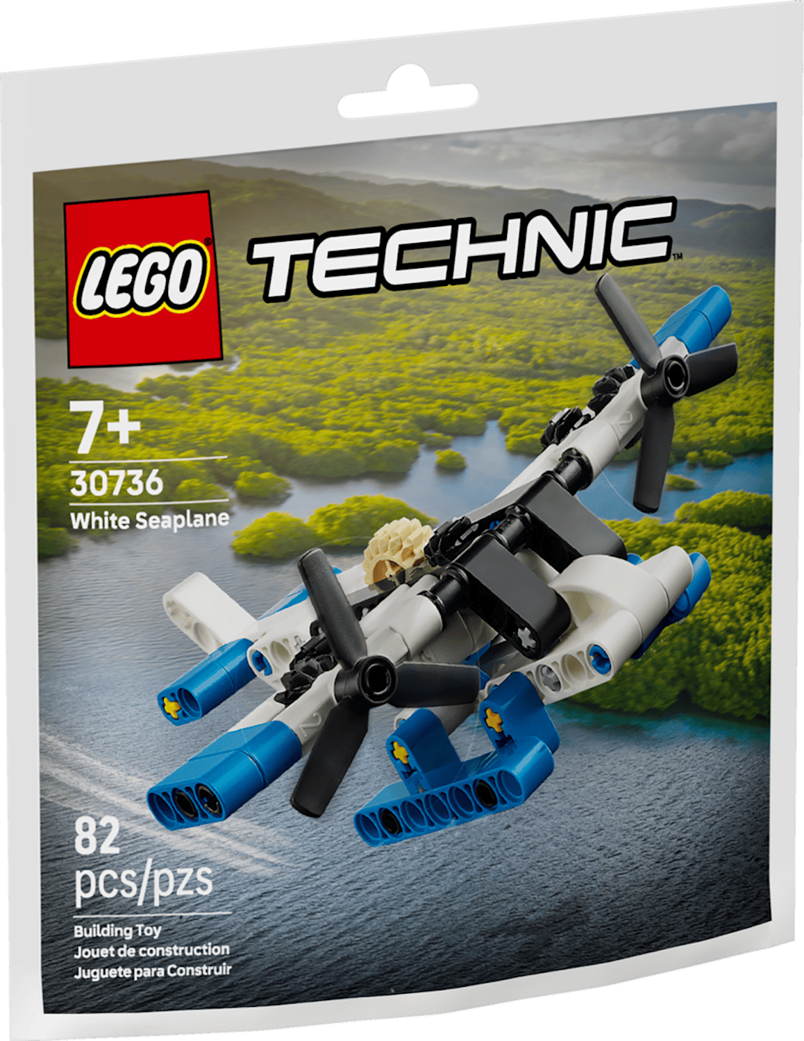 Конструктор LEGO Technic Белый гидросамолет 82 дет. - фото 2