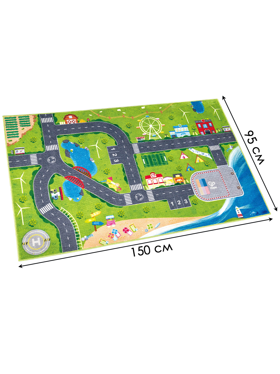 Ковёр Hape Дорожное движение 95 x 150 см - фото 5