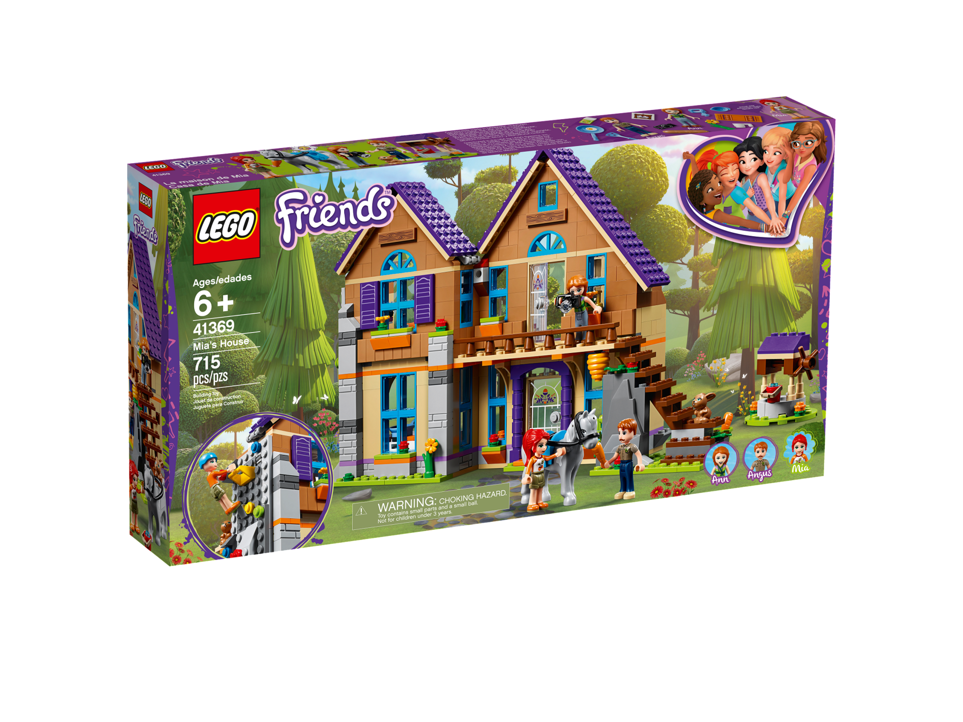 Конструктор LEGO Friends 41369 715 дет. - фото 1