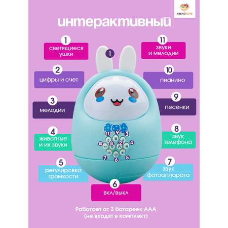 Игрушка TrendToys неваляшка