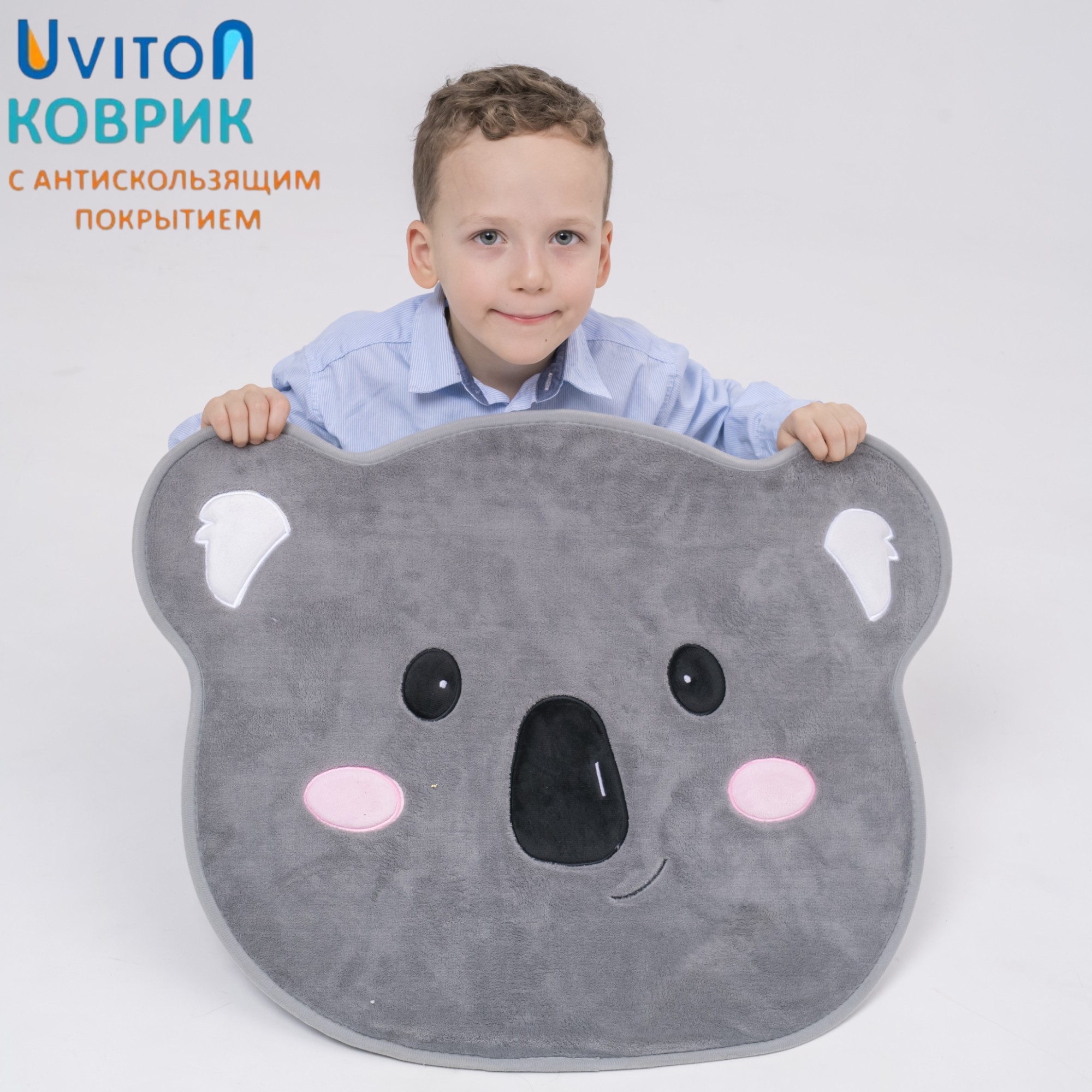 Мягкий коврик Uviton Коала серый - фото 5